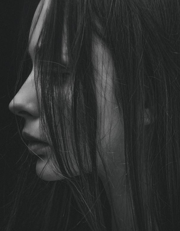 Free stock image of Dark Haired Woman Portrait created by Alexander Krivitskiy