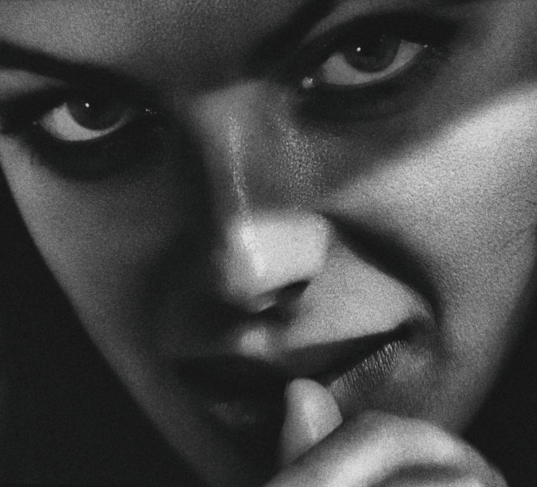 Free stock image of Woman Black and White Portrait created by Alexander Krivitskiy