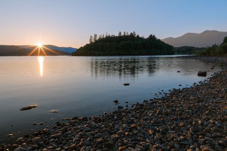 Free stock image of Derwent Water Sunset created by Nicolas Raymond