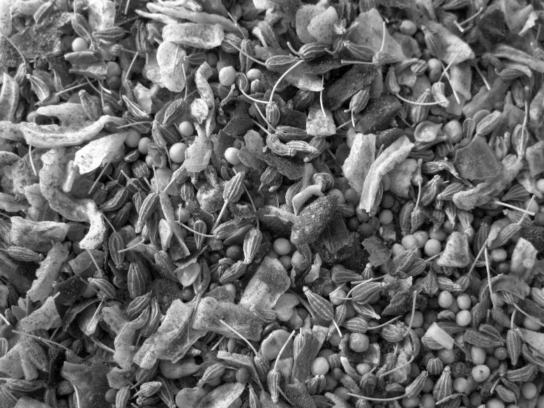 Free stock image of Black & White Mixed Spices Background created by Lindy Thibodaux