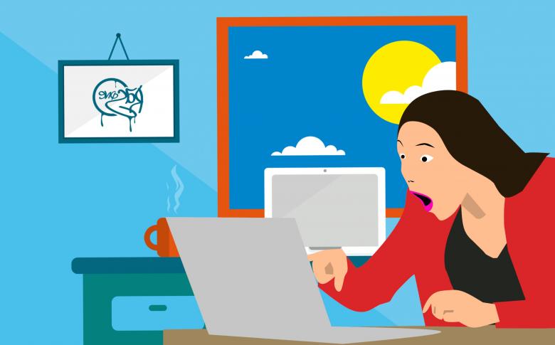 Free stock image of Amazed Woman Illustration created by mohamed hassan