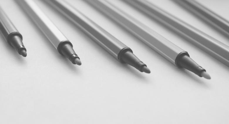 Free stock image of Several felt tip pens on a monochromatic background created by NomeVizualizzato