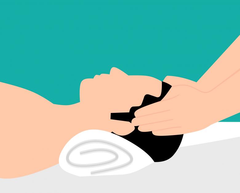 Free stock image of Massage Therapy Illustration created by mohamed hassan
