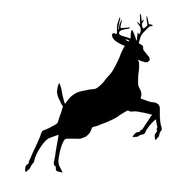 Free stock image of Reindeer Silhouette created by mohamed hassan