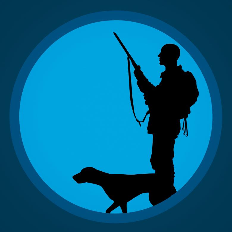 Free stock image of Hunting Silhouette created by mohamed hassan