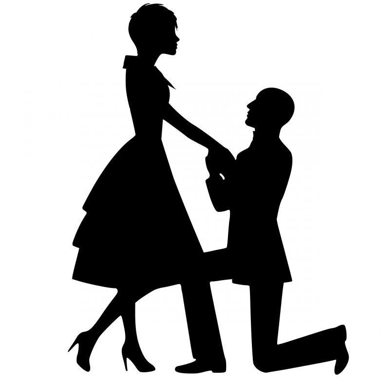 Free stock image of Lovers Silhouette created by mohamed hassan
