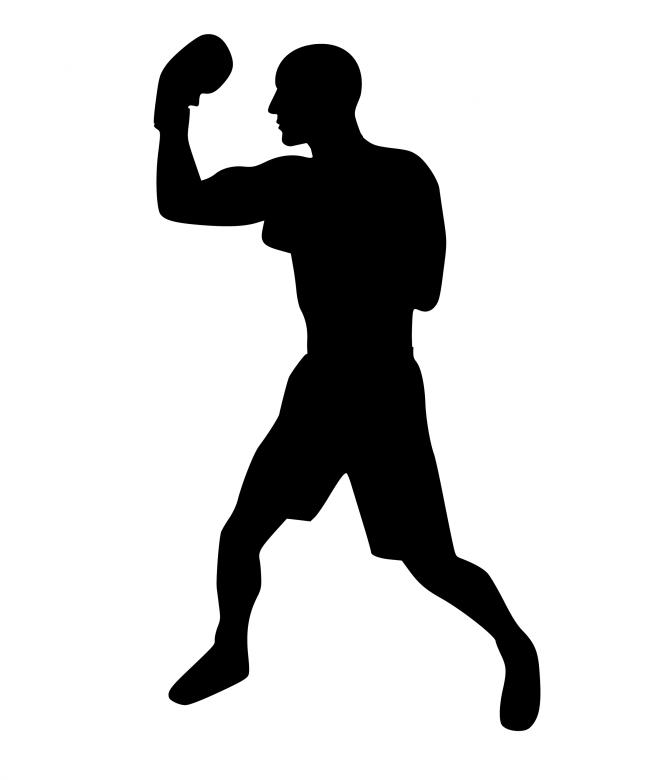 Free stock image of Boxing Silhouette created by mohamed hassan