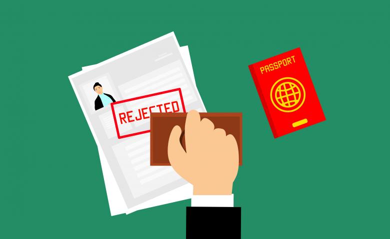 Free stock image of Visa Rejected created by mohamed hassan