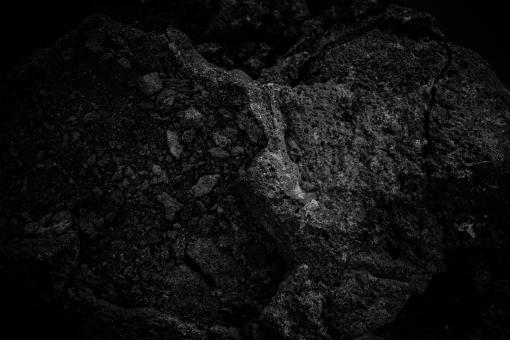 Free Stock Photo of Black Lava Rock Background