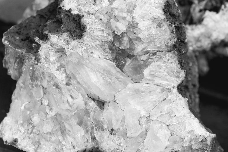 Free stock image of Monochrome Crystal Texture created by Free Texture Friday