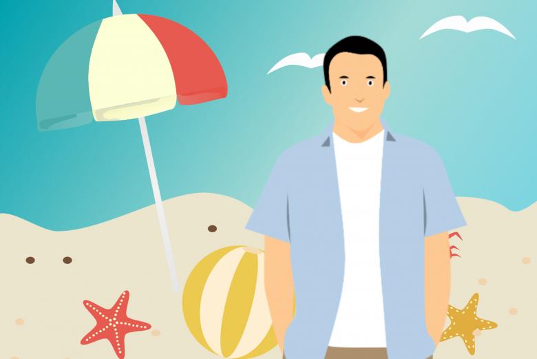 Free stock image of Summer Vacation Illustration created by mohamed hassan