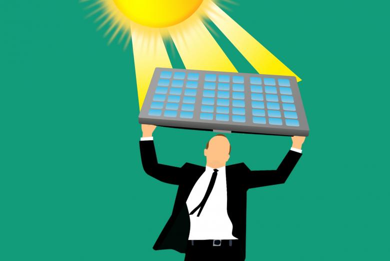 Free stock image of Solar Energy Illustration created by mohamed hassan
