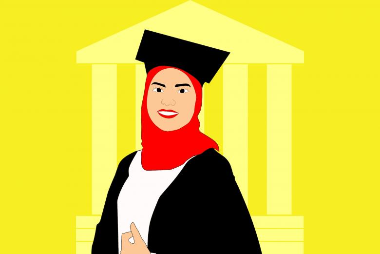 Free stock image of Graduation Ceremony Illustration created by mohamed hassan