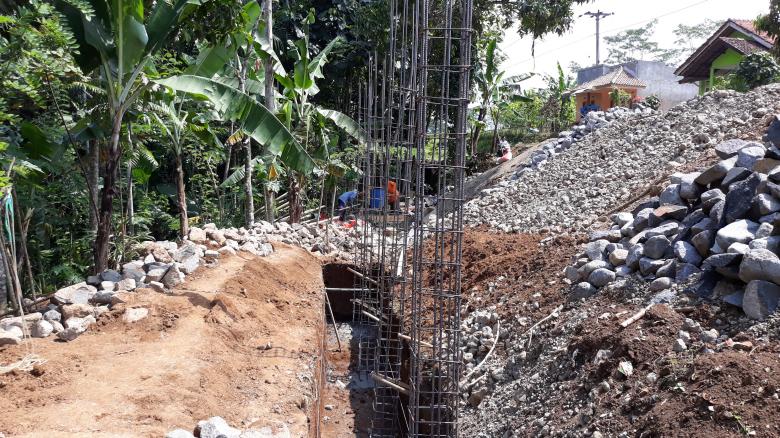 Free stock image of Construction of basic foundation structures for soil embankments created by bang doel