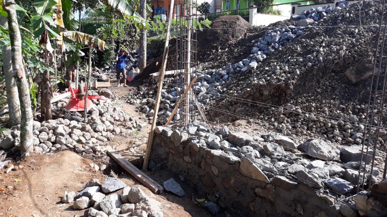 Free stock image of Construction of basic foundation structures for soil embankments created by bang doel