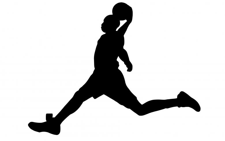 Free stock image of Basketball Dunk Silhouette created by mohamed hassan