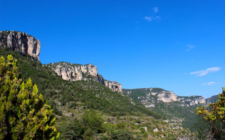 Free stock image of Typical Landscape in Gorges du Tarn created by Jack Moreh
