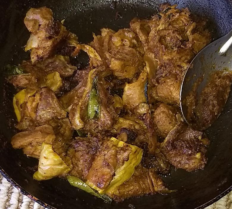Free stock image of Authentic South Indian Mutton Ghee Roast created by Ramanathan Veerappan