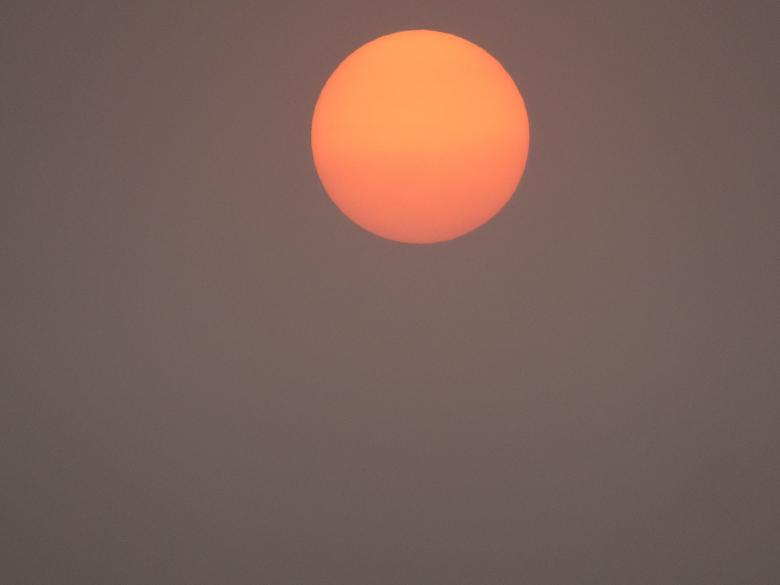 Free stock image of Foggy sunset created by GAIMARD Jacques