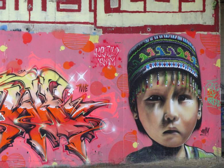 Free stock image of Street art on a wall created by GAIMARD Jacques