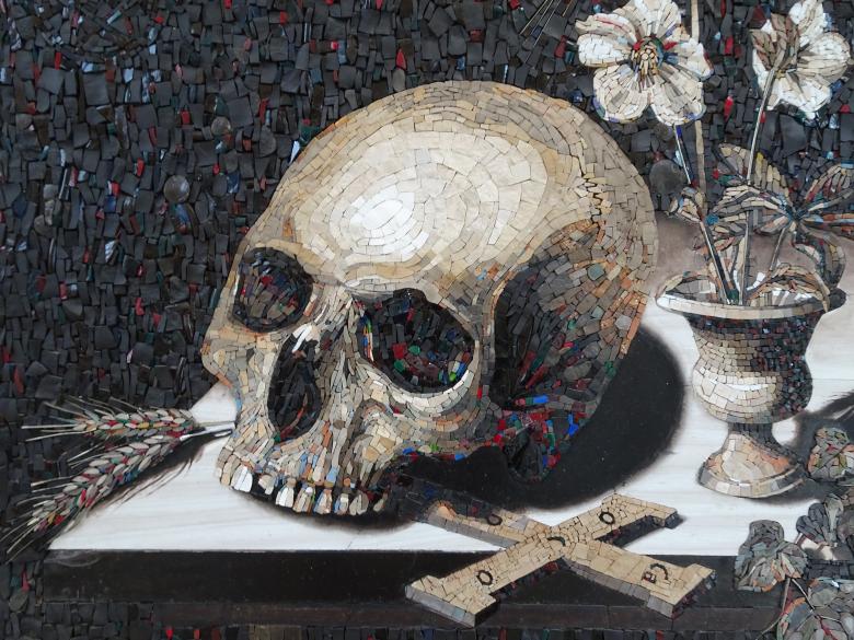 Free stock image of Skull Mosaic Art created by GAIMARD Jacques
