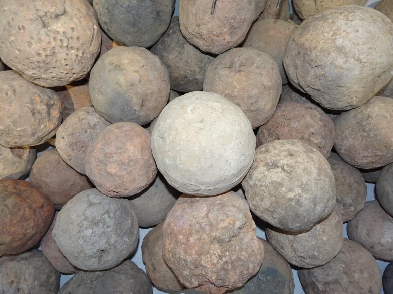 Free stock image of Stone Cannonballs created by GAIMARD Jacques