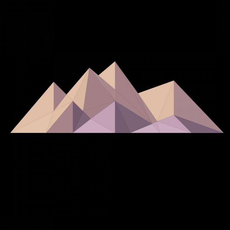 Free stock image of Polygonal Mountains created by Helen