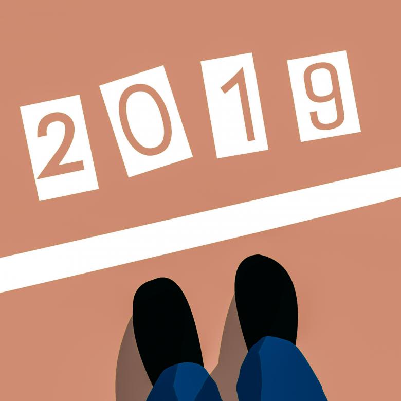 Free stock image of New Year 2019 Strategy created by mohamed hassan