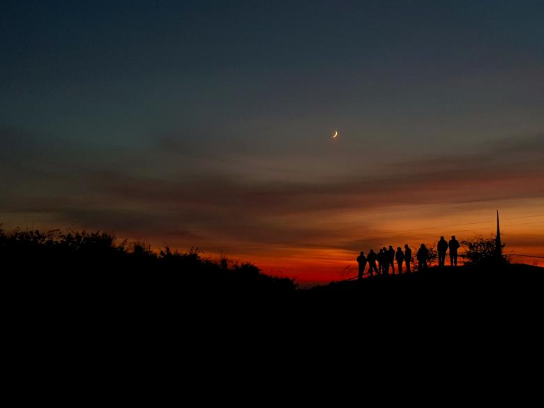 Free stock image of Sunset and Hills created by Radu Dalas