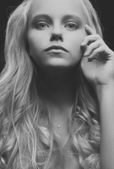 Blond Woman Black & White Portrait - Free Stock Photo