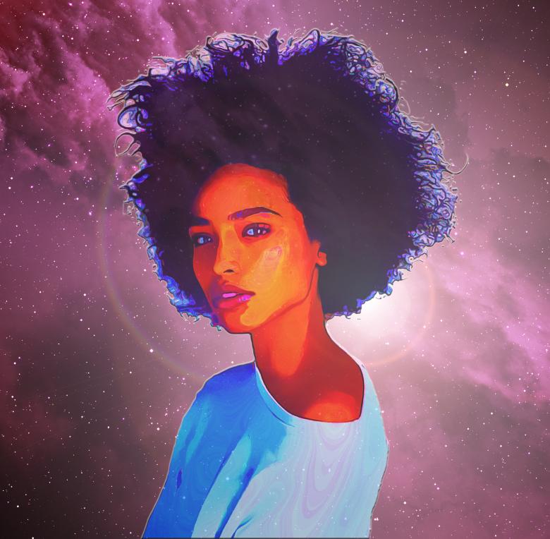 Free stock image of Cosmic Hair created by archy-one