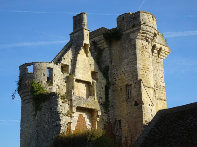Free stock image of Ruins of typical military architecture in middle-ages created by GAIMARD Jacques