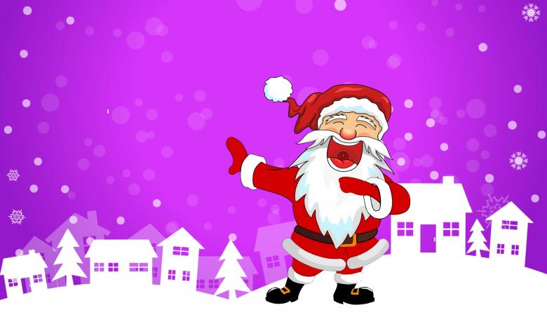 Free stock image of Santa Laughing on Christmas created by mohamed hassan
