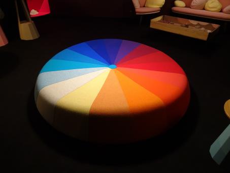 Huge rainbow cushion (nevertheless forbidden to test !!) - Free Stock Photo