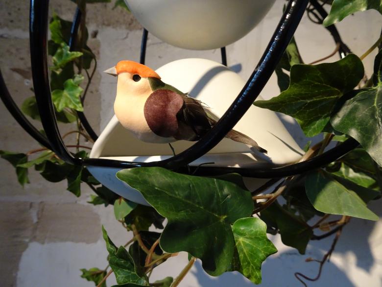 Free stock image of Textile bird in a design exhibition created by GAIMARD Jacques