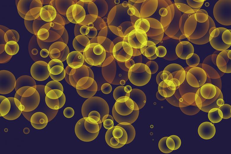 Free stock image of Small Blue Bokeh Background created by Sos