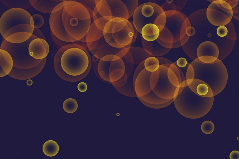 Free stock image of Blue Bokeh Background created by Sos