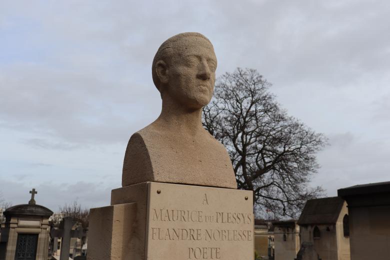 Free stock image of Limestone bust sculpture created by GAIMARD Jacques