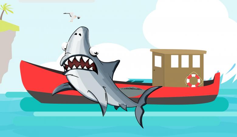 Free stock image of Shark Illustration created by mohamed hassan