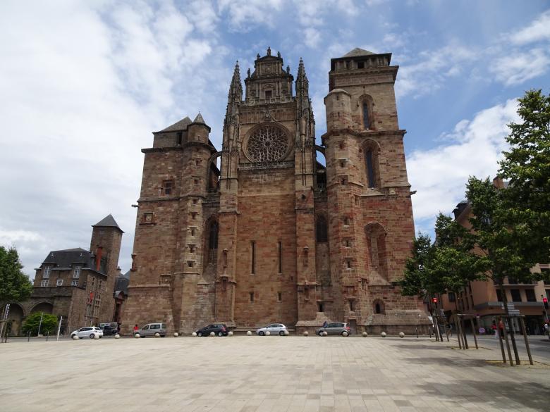 Free stock image of Rodez Cathedral created by GAIMARD Jacques