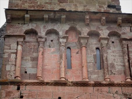 Free Stock Photo of 13th century red sandstone church