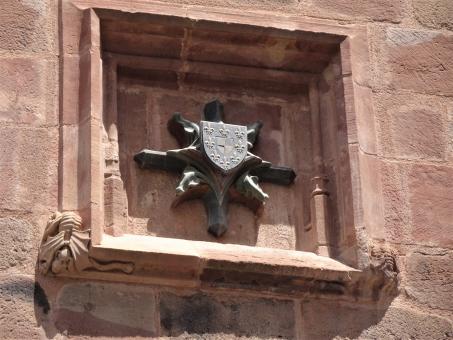 Free Stock Photo of Unusual bas-relief on a church's wall