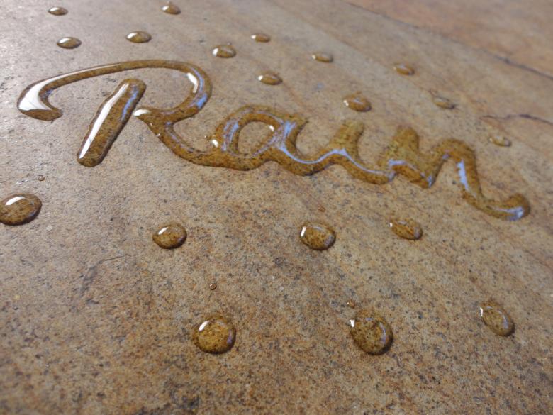 Free stock image of Rain water calligraphy created by Chekokiart