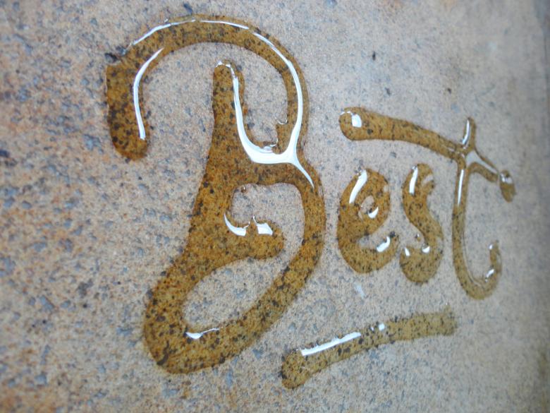 Free stock image of Best water calligraphy created by Chekokiart