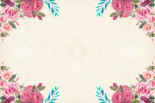 Pink Flower Paper Background - Free Stock Photo