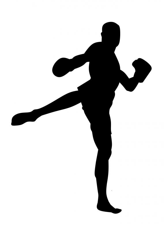Free stock image of Kickboxing Silhouette created by mohamed hassan