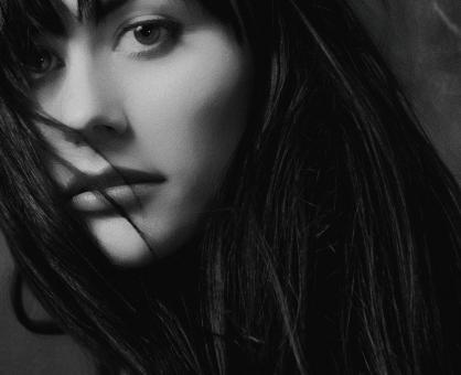 Dark Haired Woman Portrait - Free Stock Photo