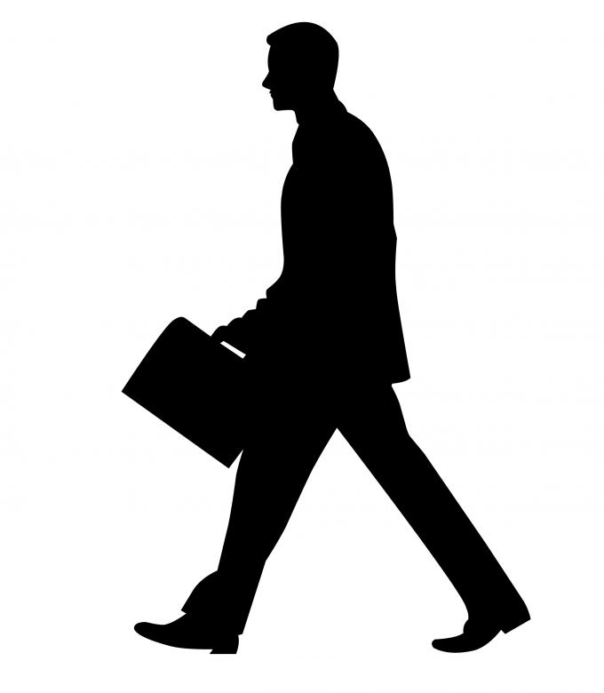 Free stock image of Businessman Silhouette created by mohamed hassan