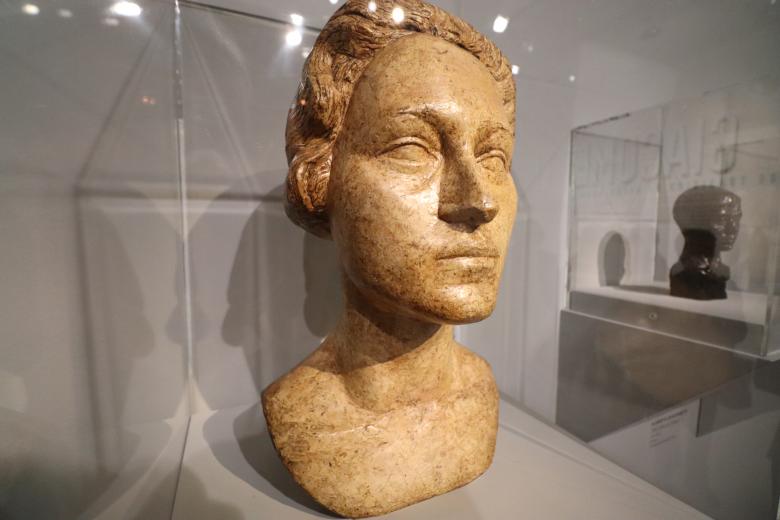 Free stock image of Marble head sculpture created by GAIMARD Jacques