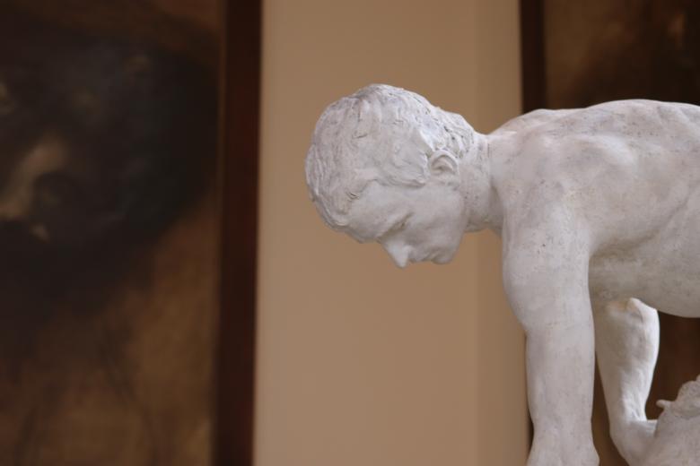 Free stock image of white stone sculpture created by GAIMARD Jacques